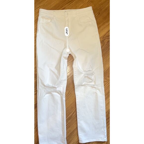 Paige Sarah High-Rise Straight-Leg Jeans size 30 (US10) - Picture 5 of 11